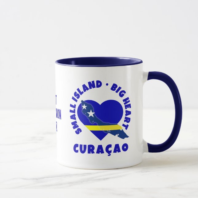 CURAÇAO Custom Best Soccer Mum Mug (Right)