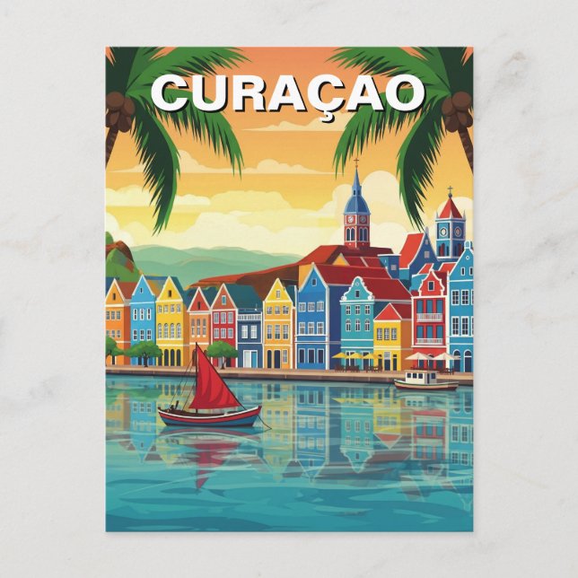 Curacao Dutch Caribbean Postcard (Front)