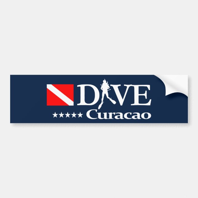 Curacao DV4 Bumper Sticker (Front)