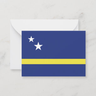 Curaçao flag card
