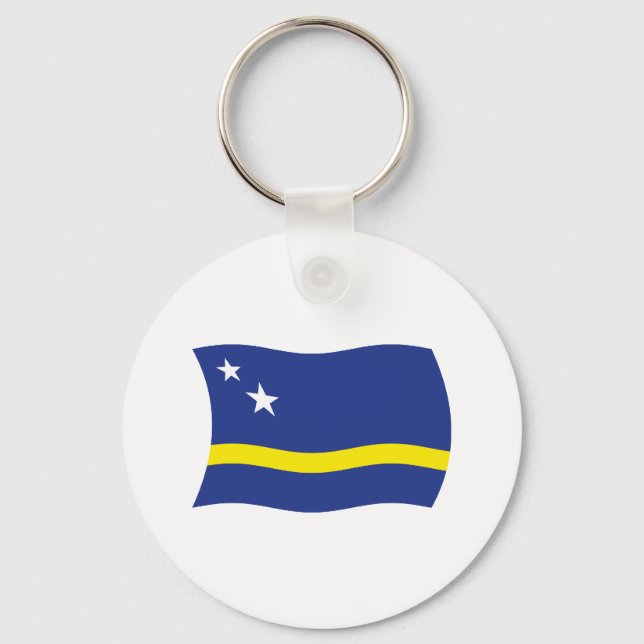 Curacao Flag Keychain (Front)