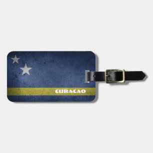 Curacao Flag Luggage Tag