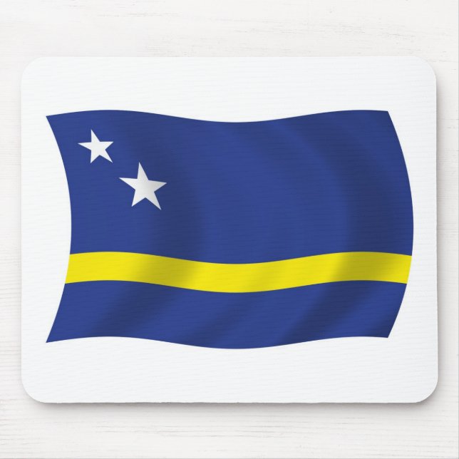 Curacao Flag Mousepad (Front)