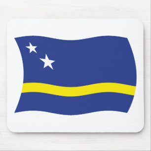 Curacao Flag Mousepad