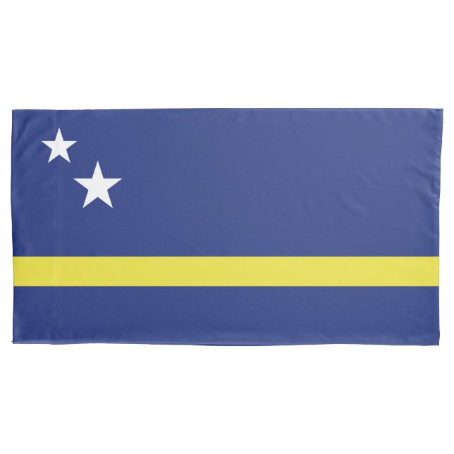 Curaçao flag pillowcase (Front)