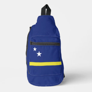 Curaçao flag sling bag