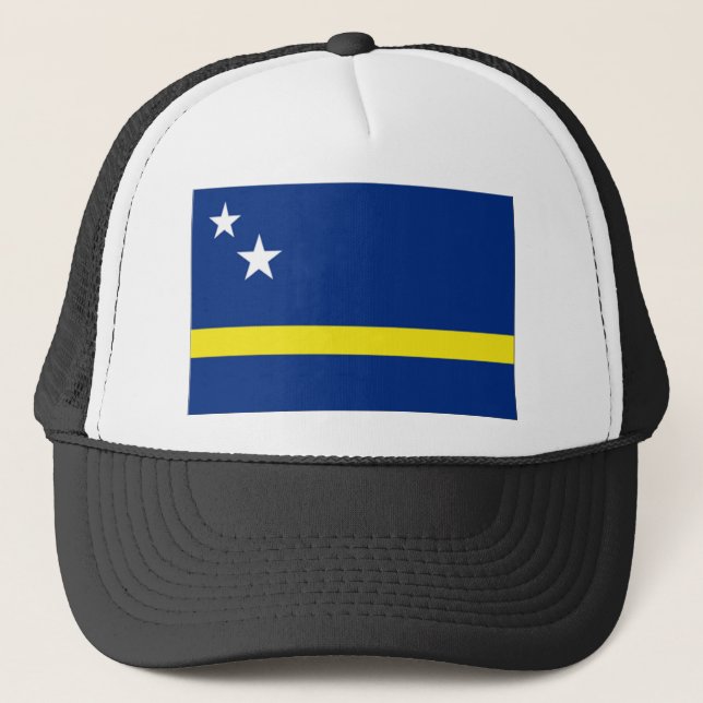 Curaçao Flag Trucker Hat (Front)