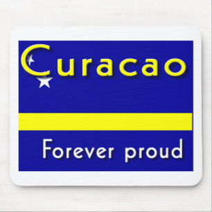 Curacao forever proud mouse pad