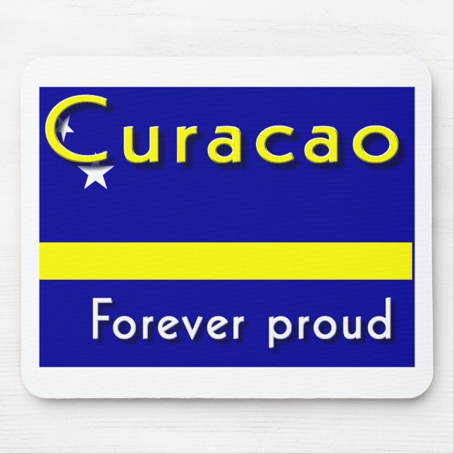 Curacao forever proud mouse pad (Front)