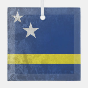 Curacao Glass Tree Decoration