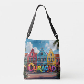 curacao in blue crossbody bag