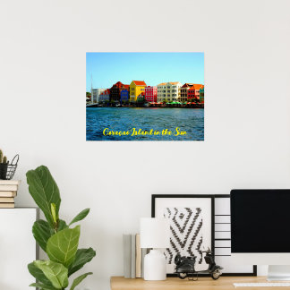 Curacao Island in the Sun Poster