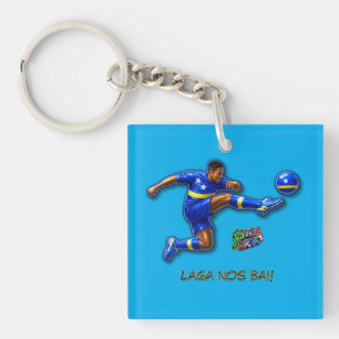 Curacao Let's Go Key Ring