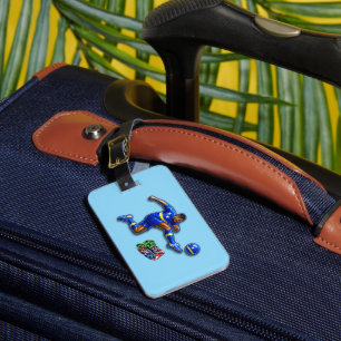 Curacao luggage tag