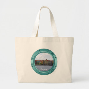 Curacao Porthole Large Tote Bag