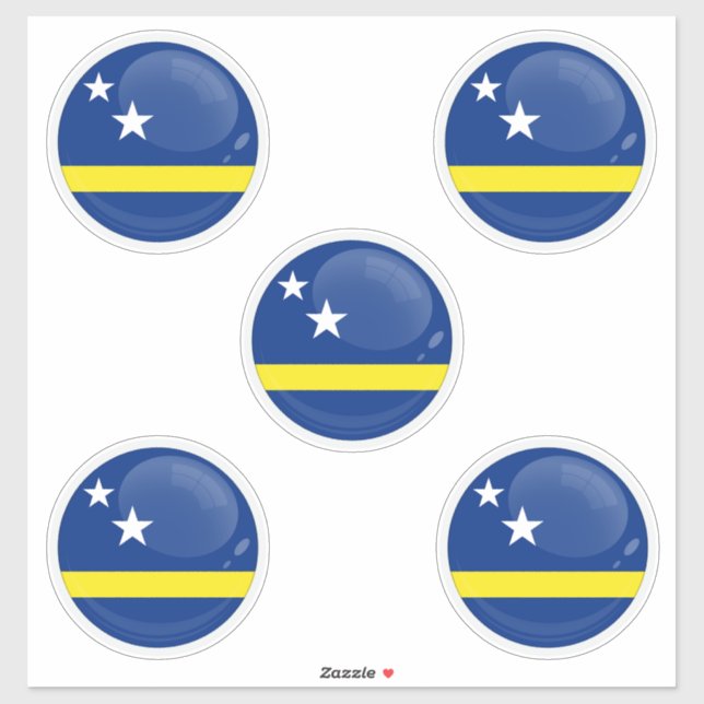 Curaçao Round icon flag (Sheet)