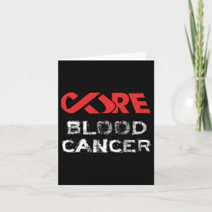 Cure Blood Cancer Awareness  Card