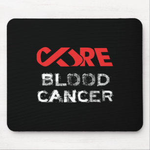 Cure Blood Cancer Awareness Mouse Pad