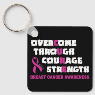 CURE...Breast Cancer Key Ring