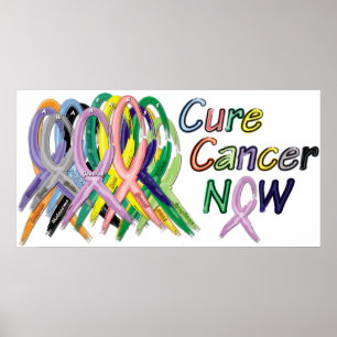 Cure Cancer NOW Awareness Poster