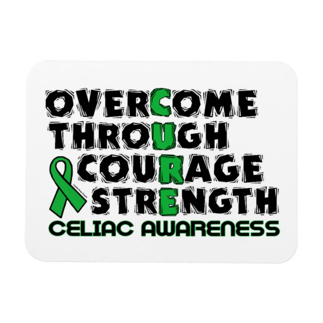 CURE...Celiac Magnet (Horizontal)
