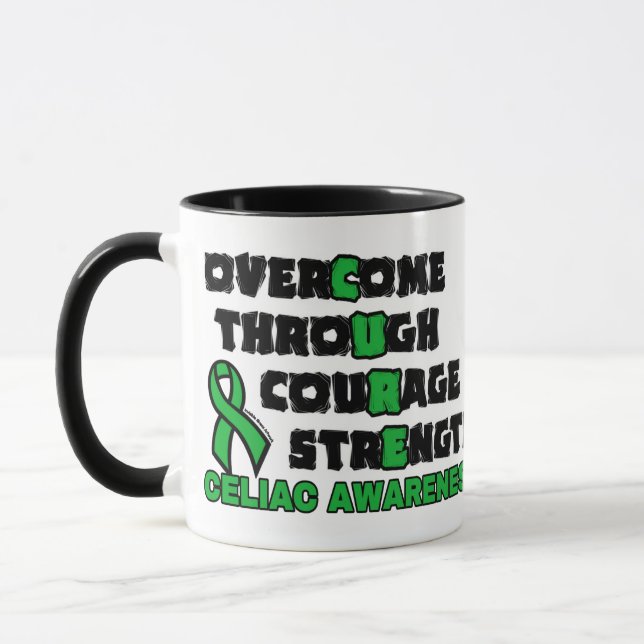 CURE...Celiac Mug (Left)