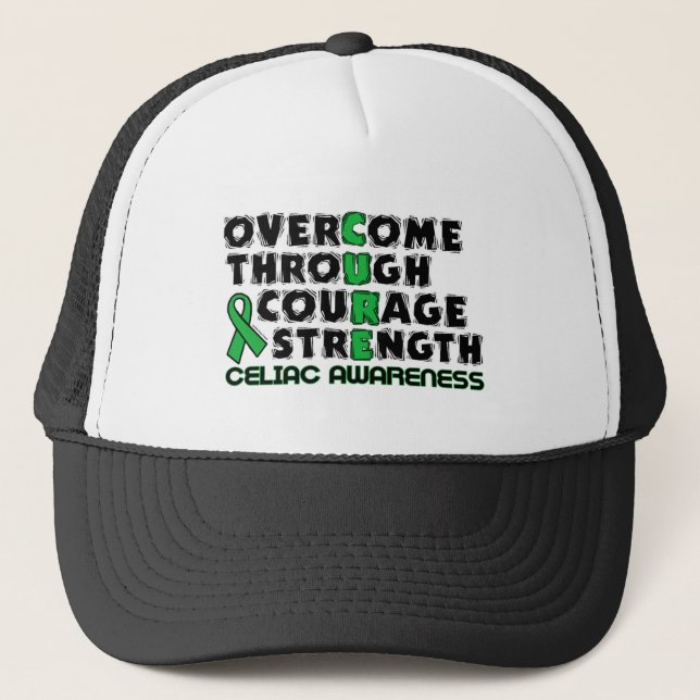 CURE...Celiac Trucker Hat (Front)