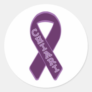 Cure Chiari Now Classic Round Sticker