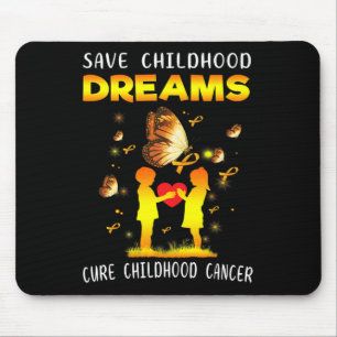 Cure Childhood Cancer Save Dreams Paediatrics Onco Mouse Pad