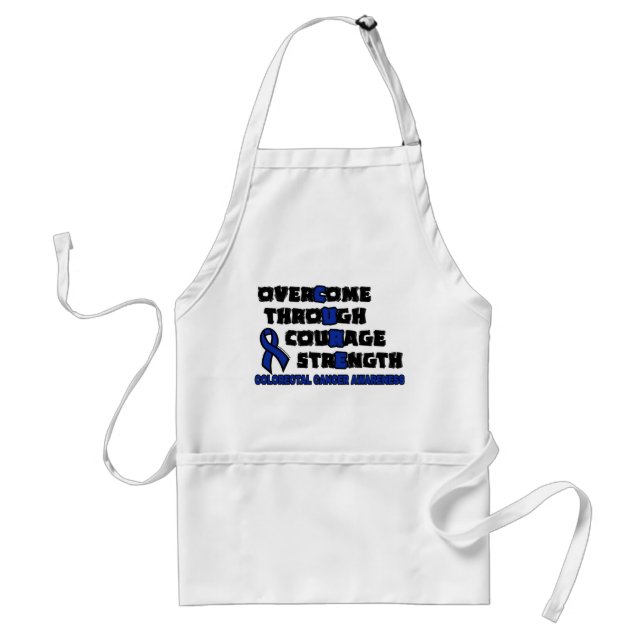 CURE...Colourectal Cancer Standard Apron (Front)