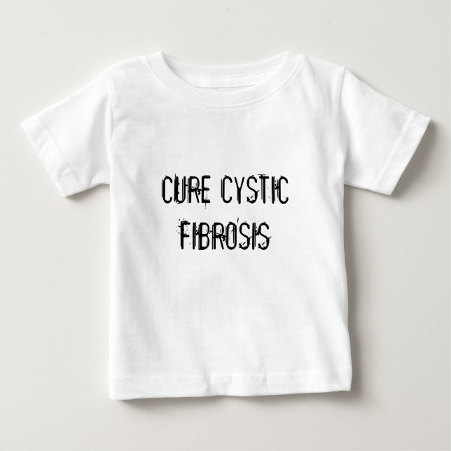 Cure Cystic Fibrosis Baby T-Shirt (Front)