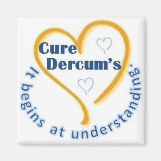 Cure Dercum's 2" Magnet