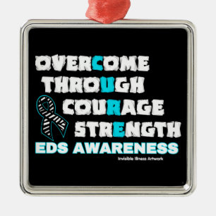 CURE...EDS METAL ORNAMENT