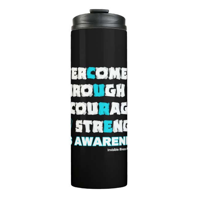 CURE...EDS THERMAL TUMBLER (Front)