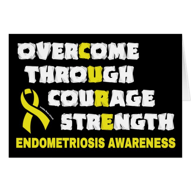 CURE...Endometriosis (Front Horizontal)