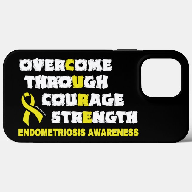 CURE...Endometriosis Case-Mate iPhone Case (Back (Horizontal))