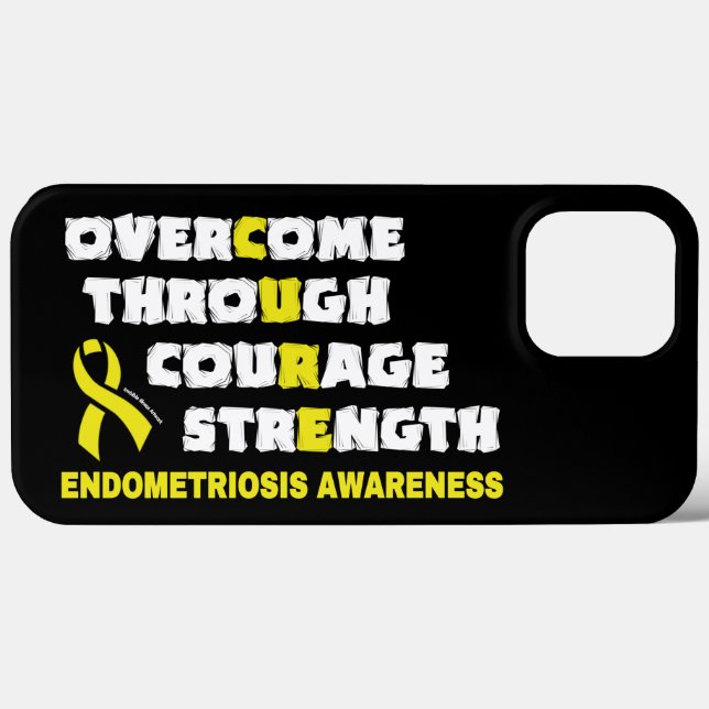 CURE...Endometriosis  Case-Mate iPhone Case (Back (Horizontal))