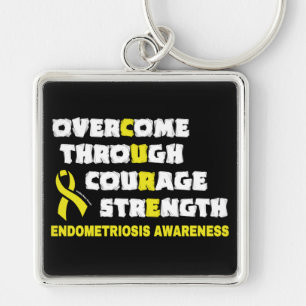 CURE...Endometriosis Keychain