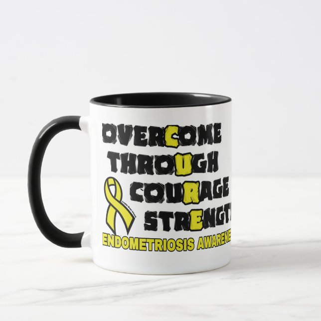 CURE...Endometriosis Mug (Left)