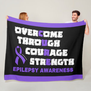 CURE...Epilepsy Fleece Blanket