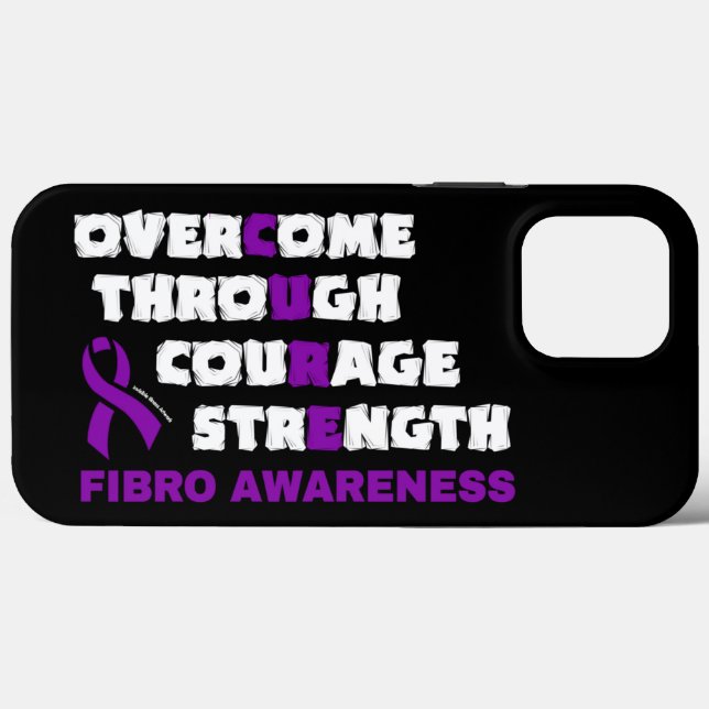 CURE...Fibro  Case-Mate iPhone Case (Back (Horizontal))