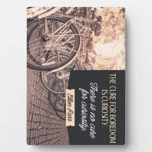 Cure For Boredom Plaque