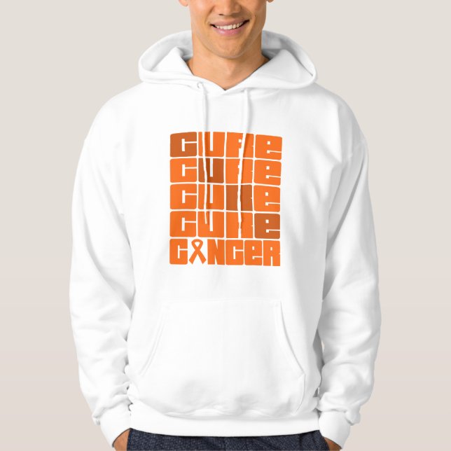 CURE Leukaemia Collage Hoodie (Front)