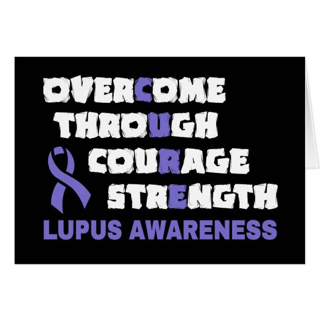 CURE...Lupus (Front Horizontal)