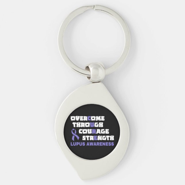 CURE...Lupus Key Ring (Front)