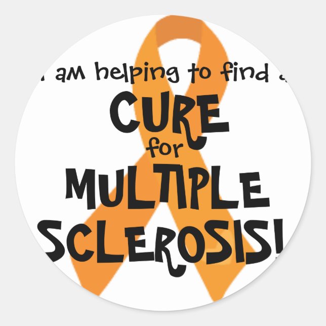 CURE MS STICKER (Front)