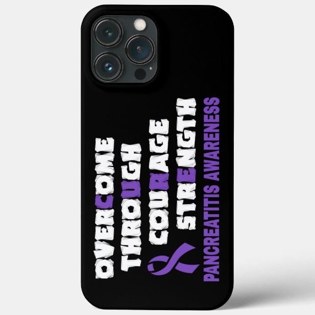 CURE...Pancreatitis Case-Mate iPhone Case (Back)