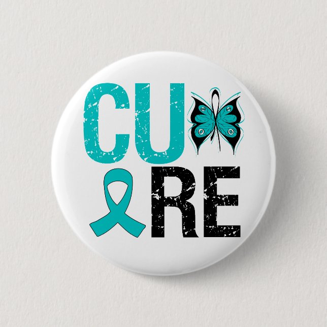 Cure PCOS 6 Cm Round Badge (Front)