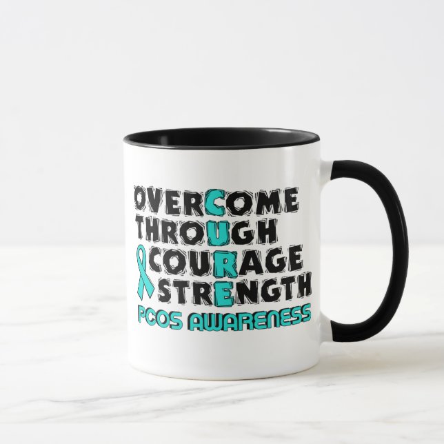 CURE...PCOS  MUG (Right)