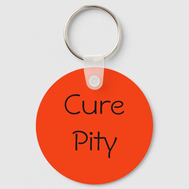 Cure Pity Key Ring (Front)